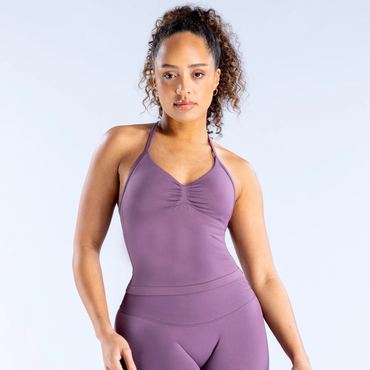 Women’s Seamless Yoga Halter Tank Top