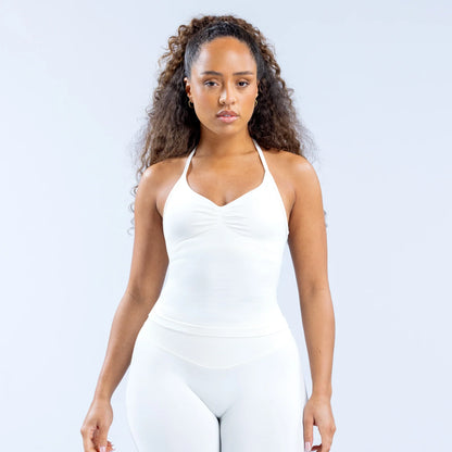 Women’s Seamless Yoga Halter Tank Top