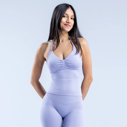 Women’s Seamless Yoga Halter Tank Top
