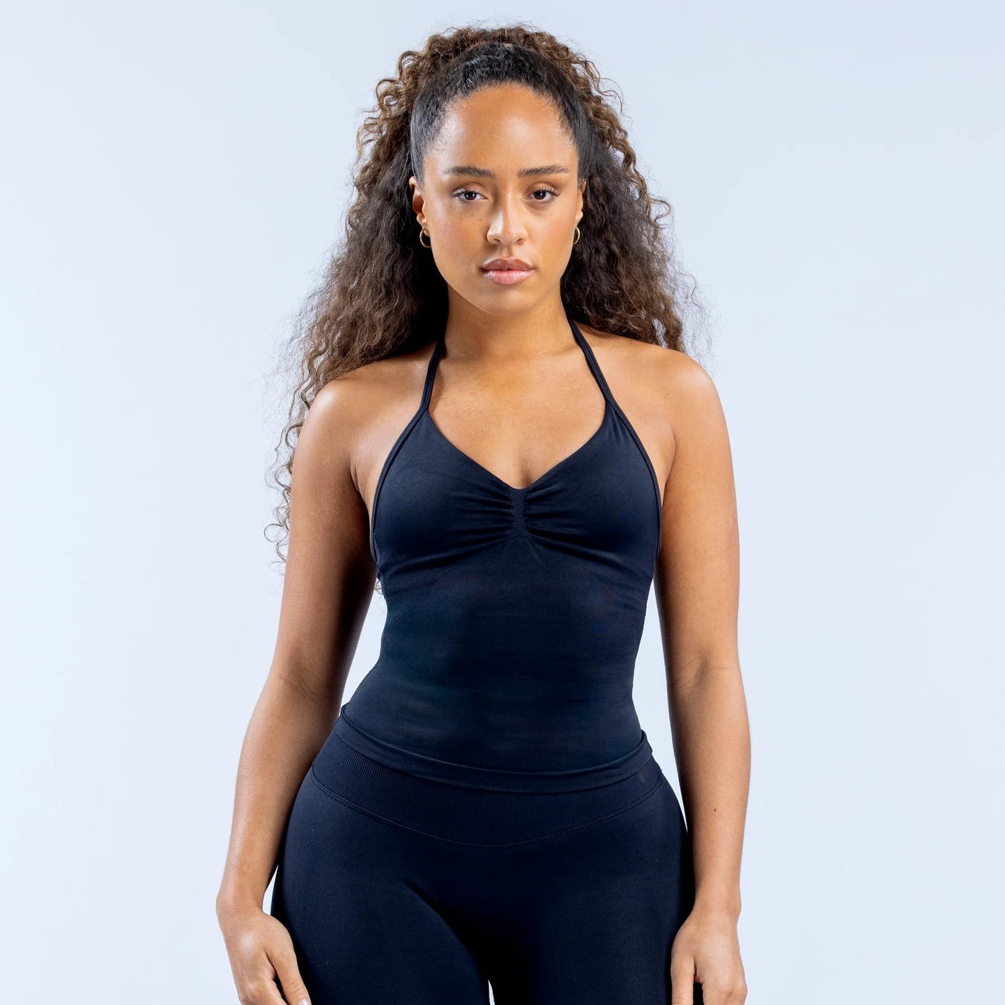 Women’s Seamless Yoga Halter Tank Top