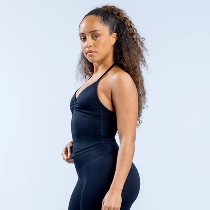 Women’s Seamless Yoga Halter Tank Top