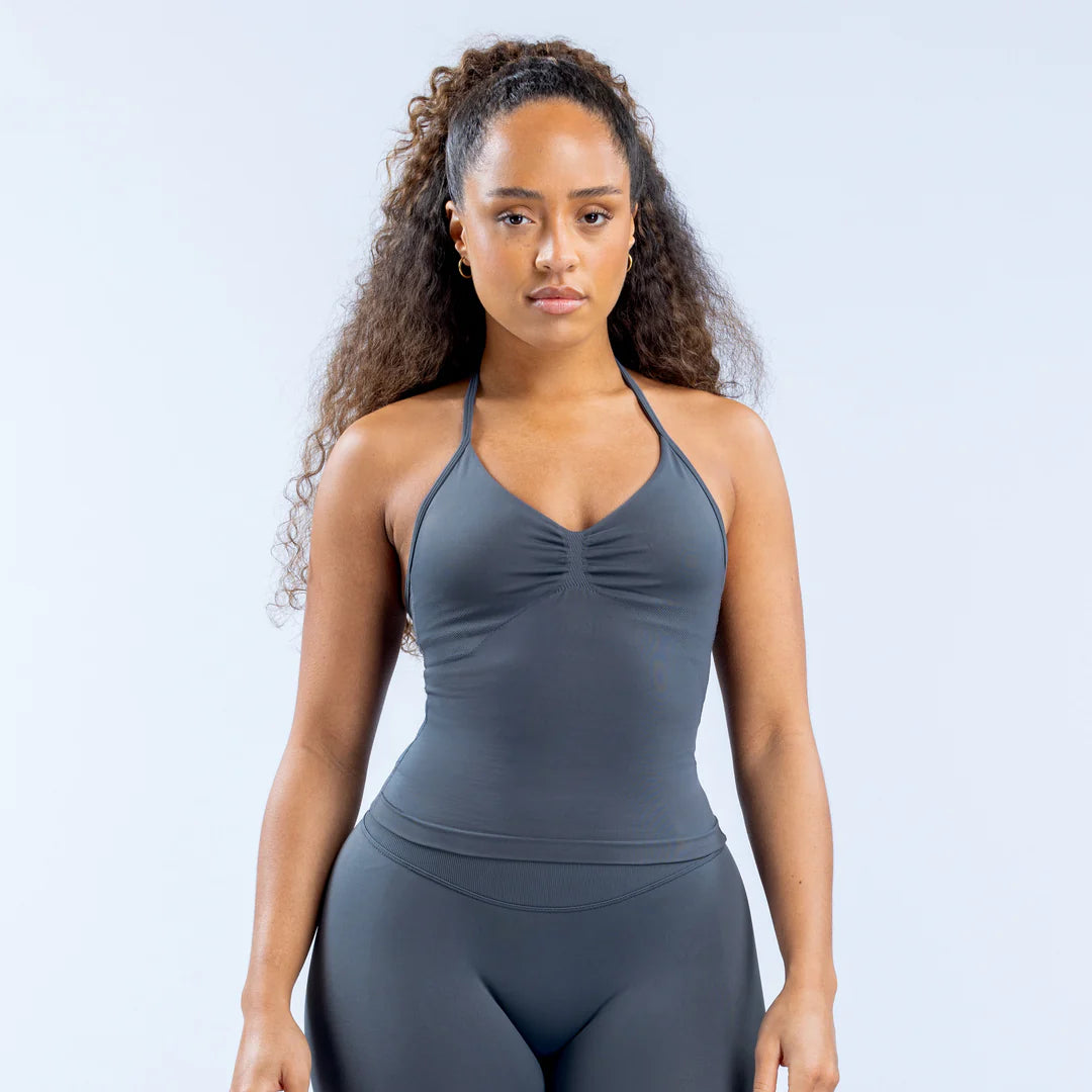 Women’s Seamless Yoga Halter Tank Top