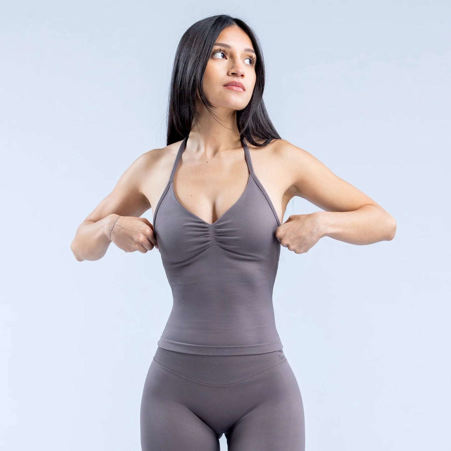 Women’s Seamless Yoga Halter Tank Top