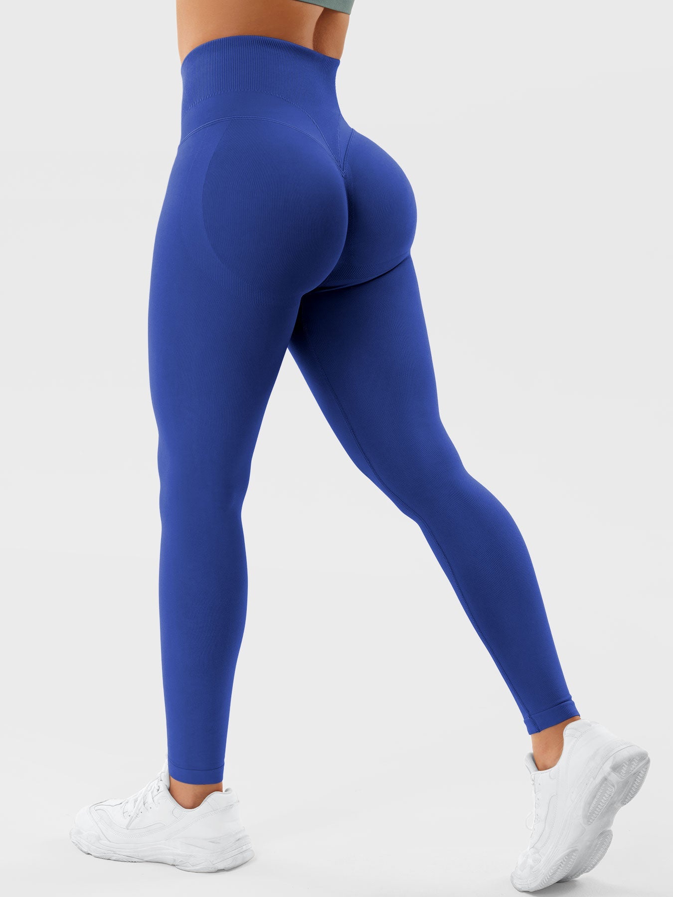 SYMO™ Seamless High-Waist Ruched Yoga Leggings