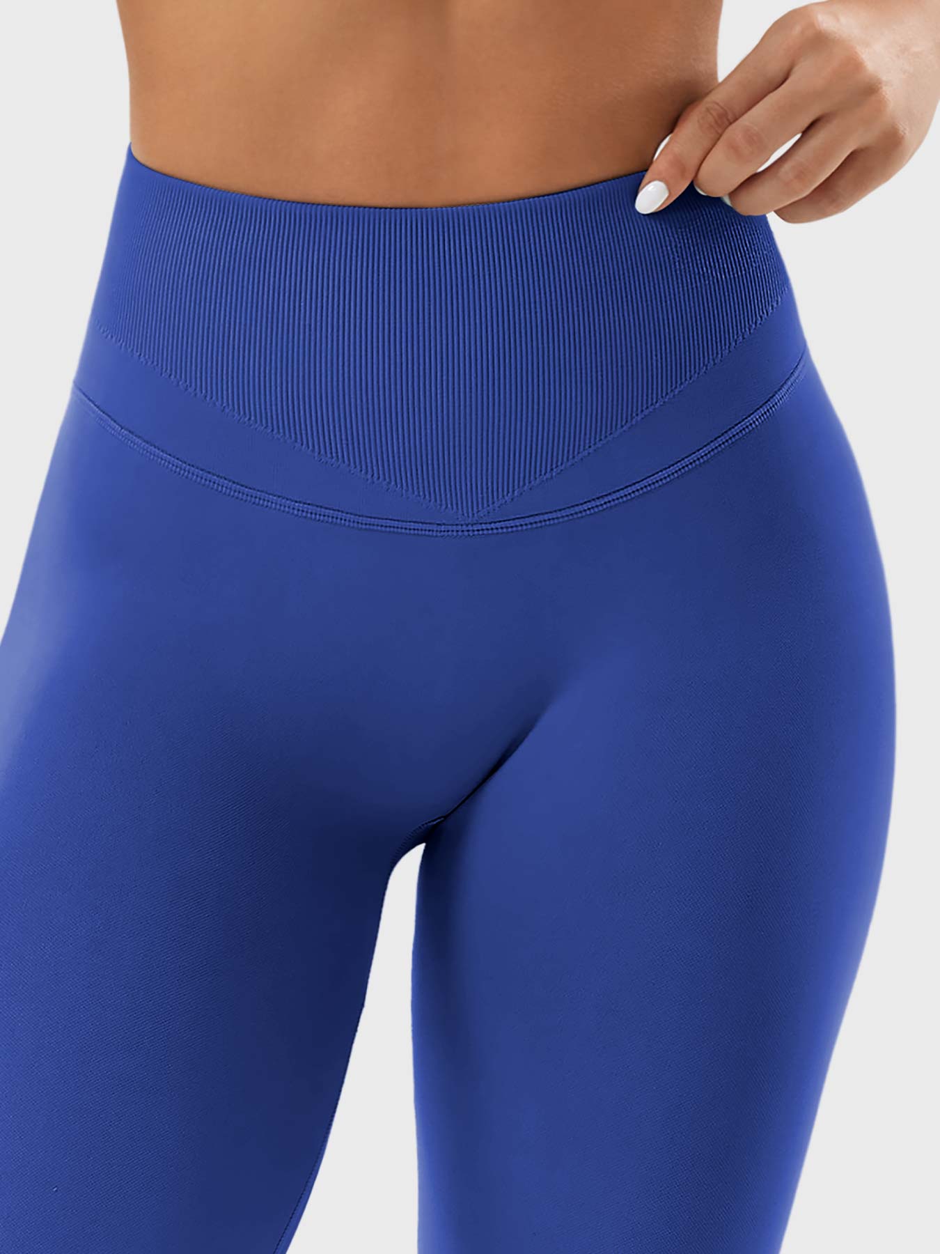 SYMO™ Seamless High-Waist Ruched Yoga Leggings