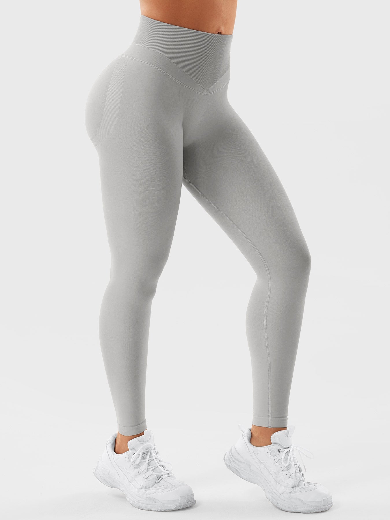 SYMO™ Seamless High-Waist Ruched Yoga Leggings
