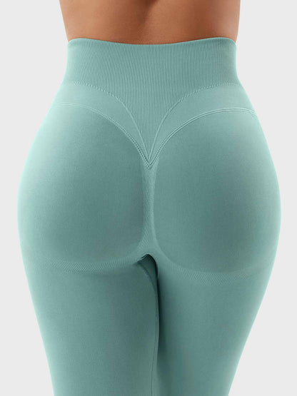 SYMO™ Seamless High-Waist Ruched Yoga Leggings
