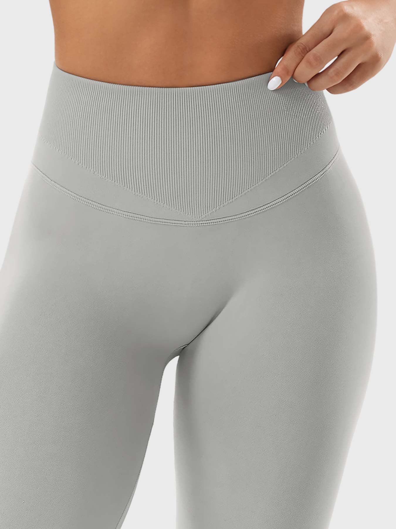 SYMO™ Seamless High-Waist Ruched Yoga Leggings