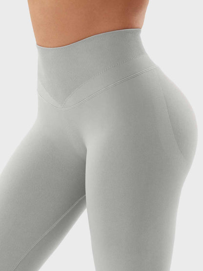 SYMO™ Seamless High-Waist Ruched Yoga Leggings