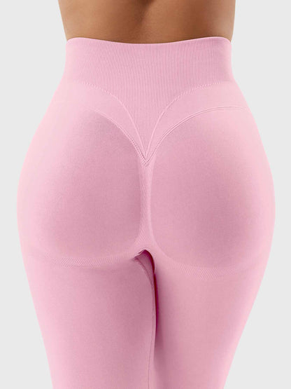 SYMO™ Seamless High-Waist Ruched Yoga Leggings