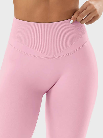 SYMO™ Seamless High-Waist Ruched Yoga Leggings
